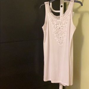 White beach cover up Size S